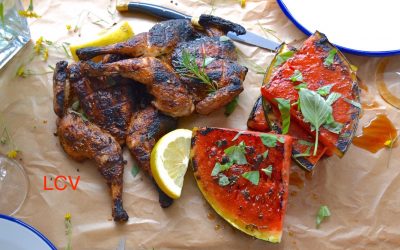 SANDÍA = BARBACOA = VERANO