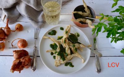 ANCAS DE RANA CON SALSA DE PEREJIL