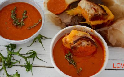 SOPA DE TOMATE & CHEDDAR SANDWICH