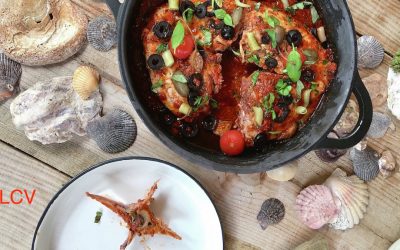 BONITO EN SALSA MEDITERRÁNEA #yomequedoencasacocinando