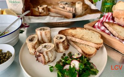 TUÉTANO CON ENSALADA DE PEREJIL
