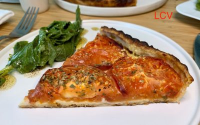 TARTA DE TOMATE Y MOSTAZA