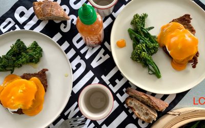 MILANESA CON SALSA HOLANDESA