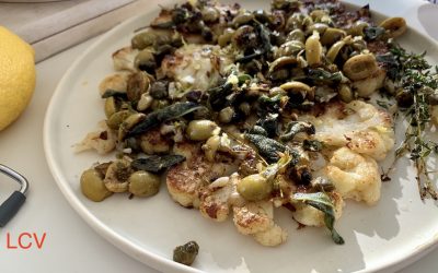 ENSALADA TEMPLADA DE COLIFLOR